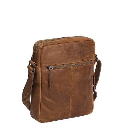 The Chesterfield Brand Dessau Umhängetasche cognac Herrentasche