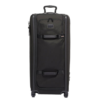 Tumi Alpha Tall 4 Wheel Duffel schwarz Weicher Koffer