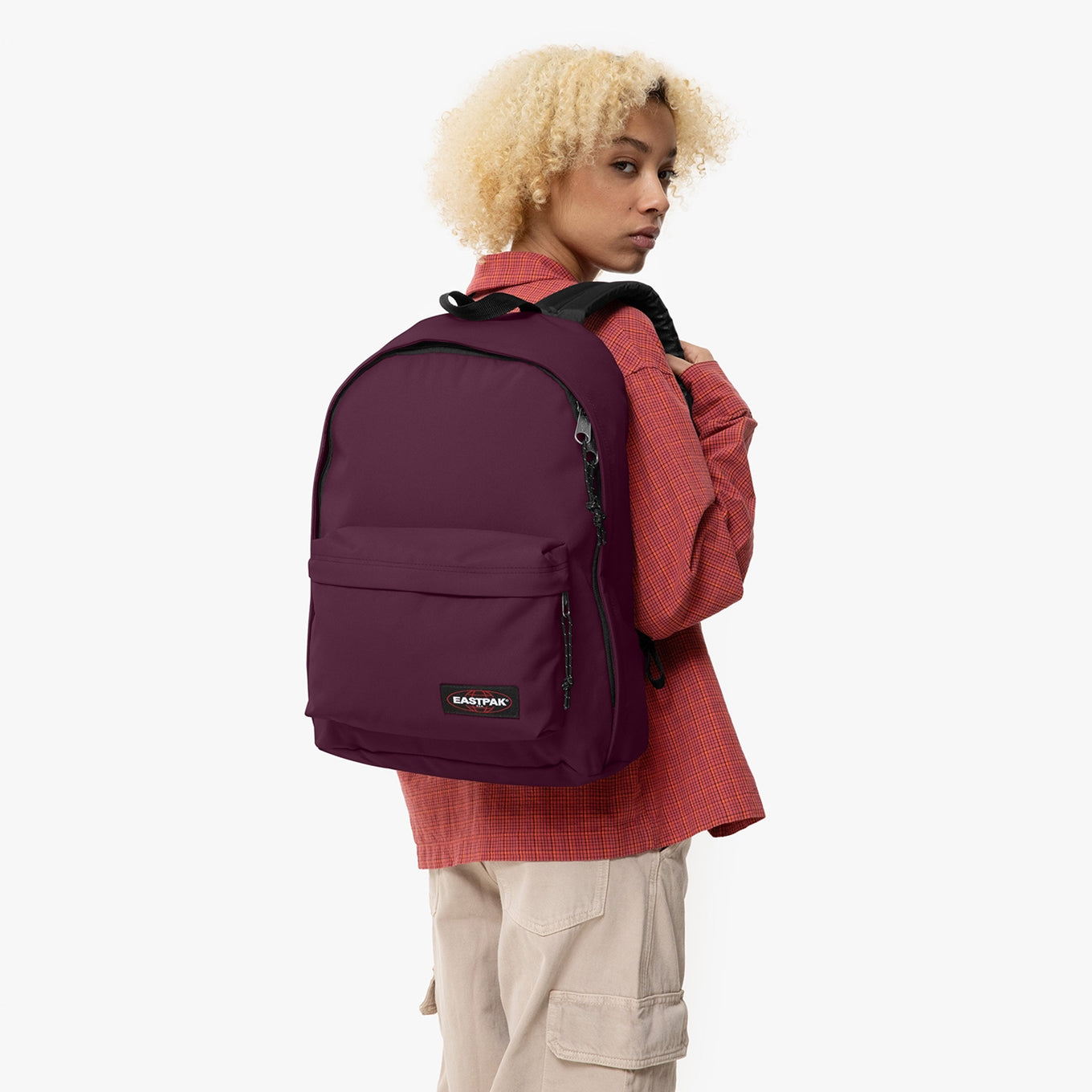 Eastpak Out Of Office pflaumenvioletter Rucksack