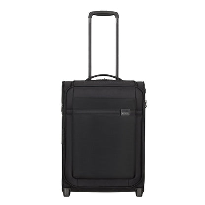 Samsonite Airea Upright 55 Exp Toppocket schwarz Weicher Koffer
