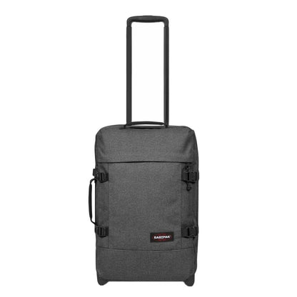 Eastpak Tranverz S black denim Handgepäck-Koffer Trolley