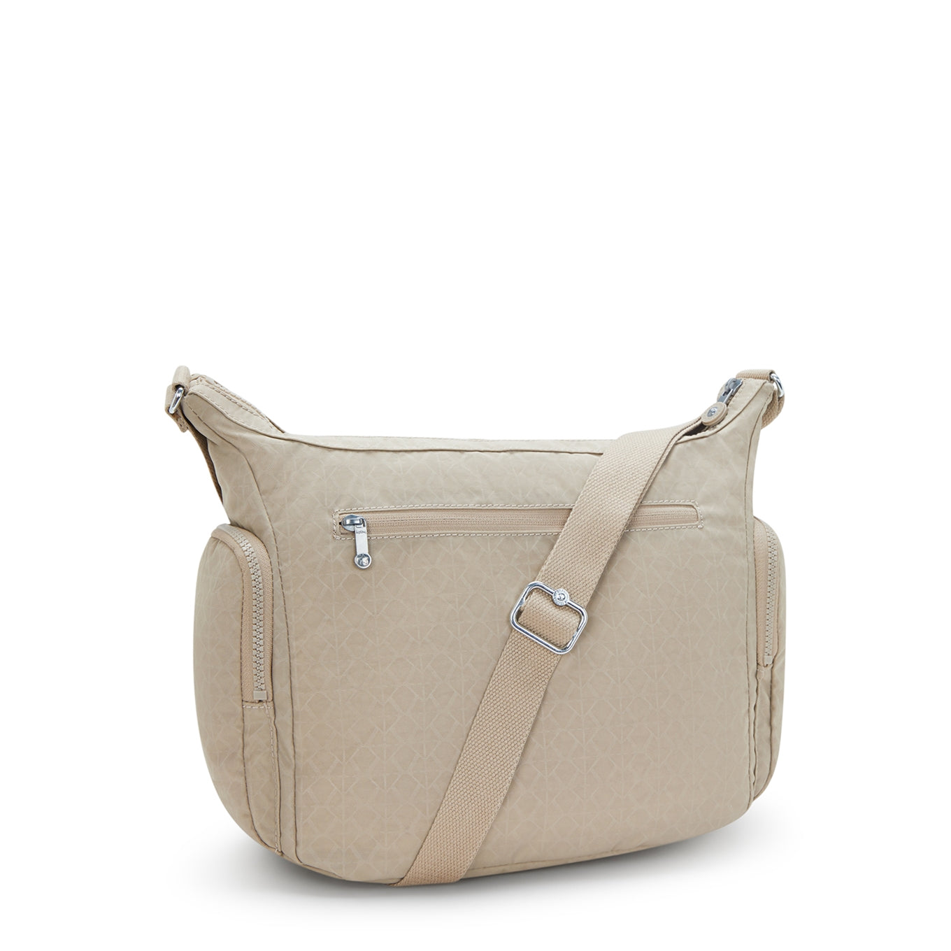 Kipling Gabb sign beige emb Damentasche