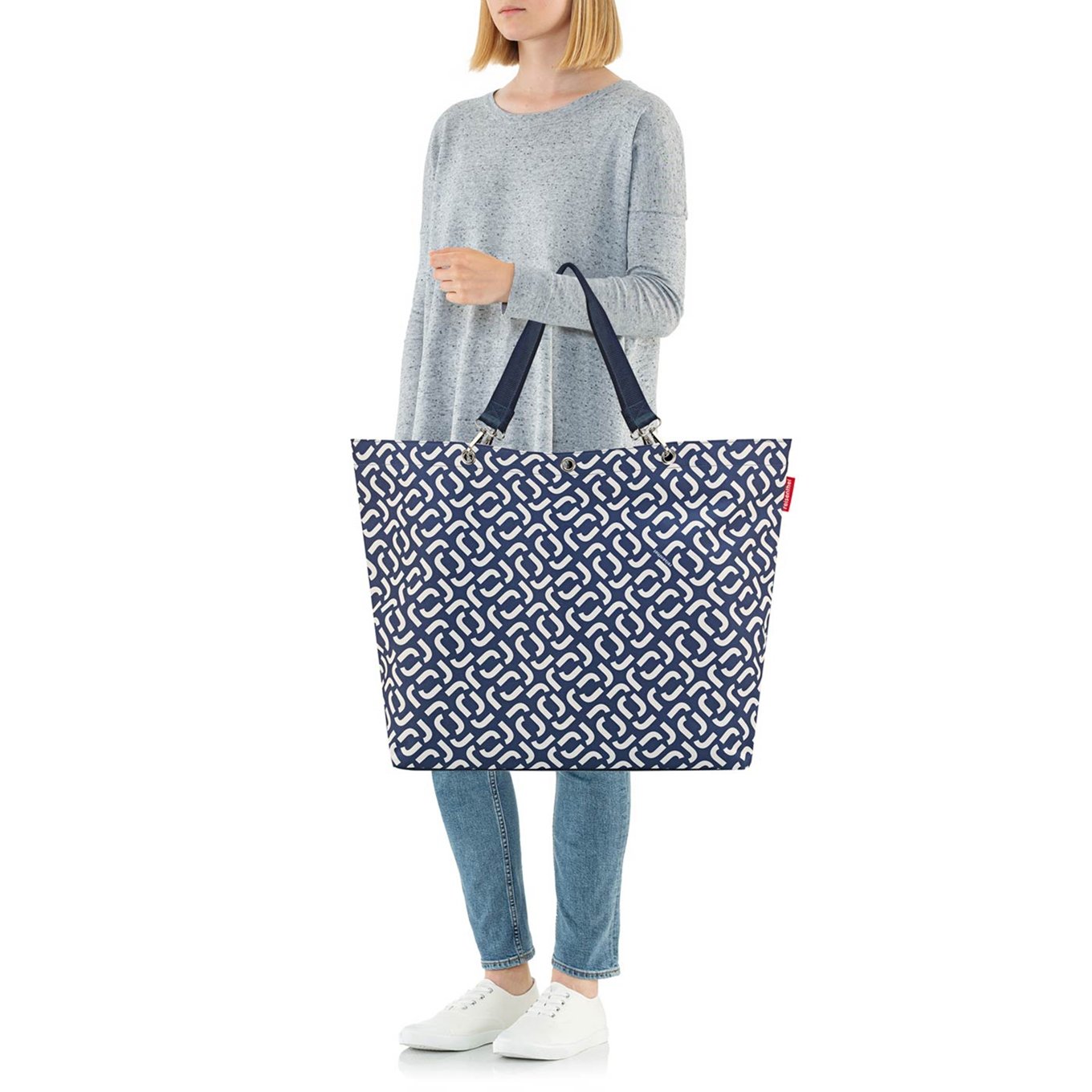 Reisenth Shopping Shopper XL Signature Navy