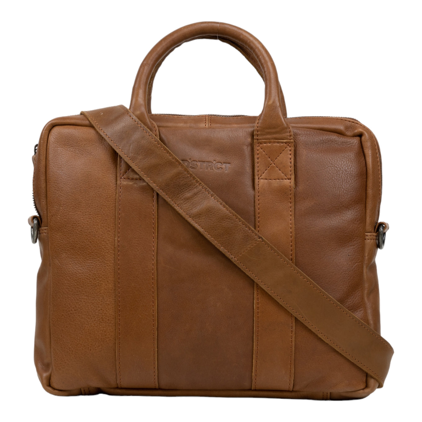 DSTRCT State Street Workingbag 13.3" cognac