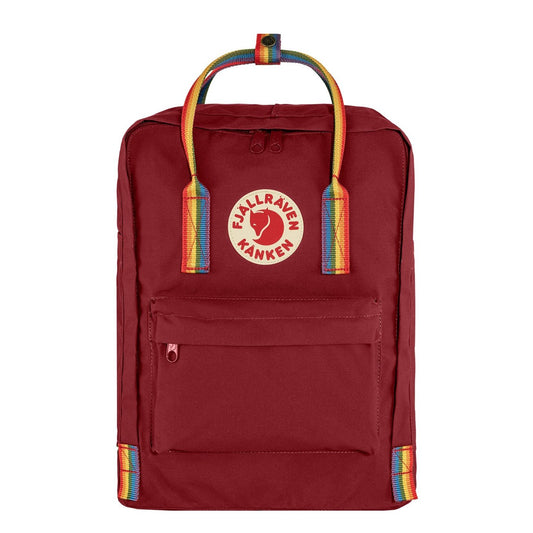 Fjallraven Kanken Rainbow Ochsenrot-Regenbogenmuster