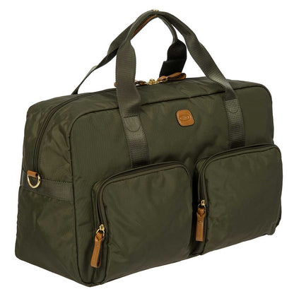 Bric's X-Travel Holdall olivfarbene Wochenendtasche