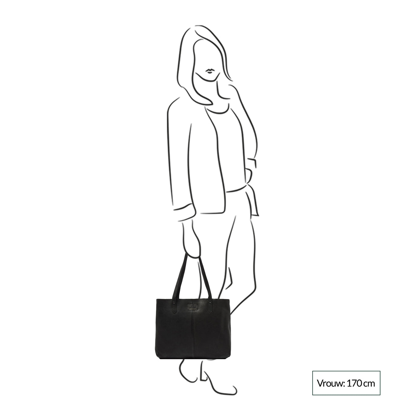 dR Amsterdam Tampa Handbag black Women's bag