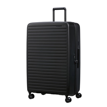 Samsonite Restackd Spinner 81 EXP schwarzes Hartschalenetui