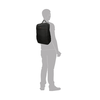 Enrico Benetti Cornell Laptop Rucksack 15" schwarzer Rucksack
