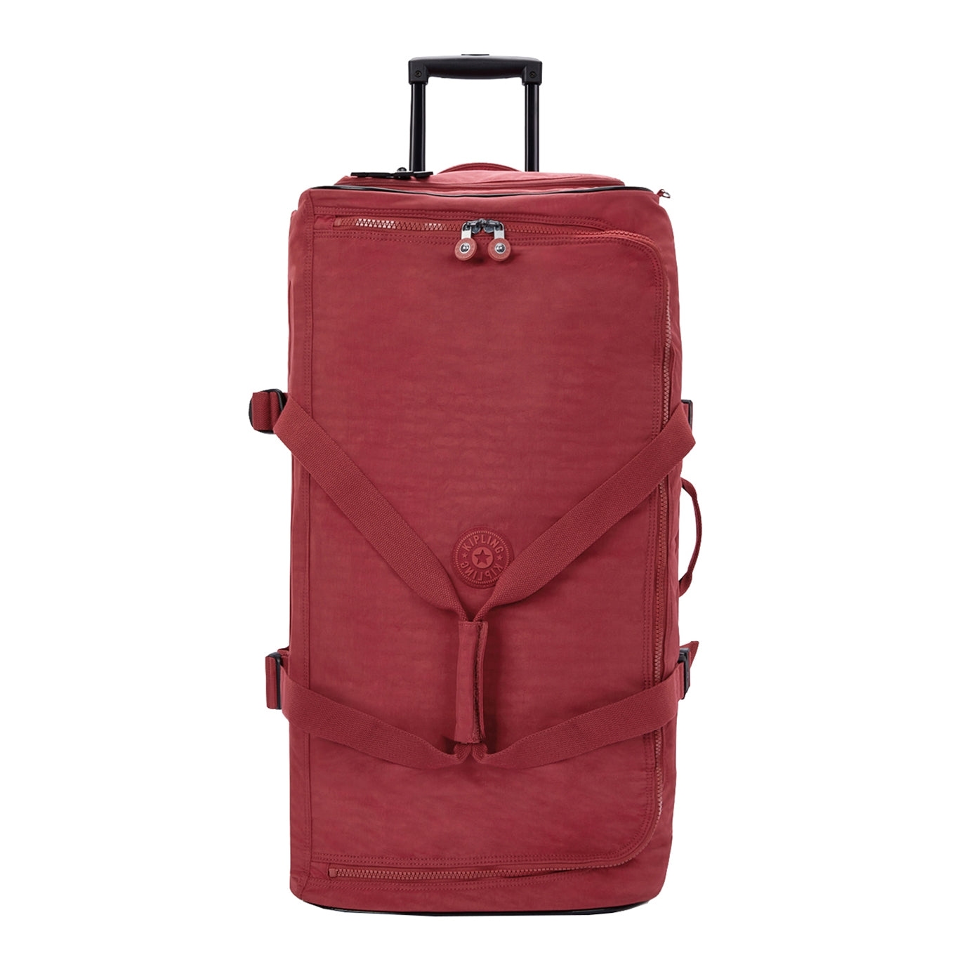 Kipling Teagan L funky red Trolley Travel bag