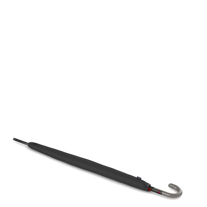 Knirps T-903 Automatik-Regenschirm mit extra langem Haken, schwarz