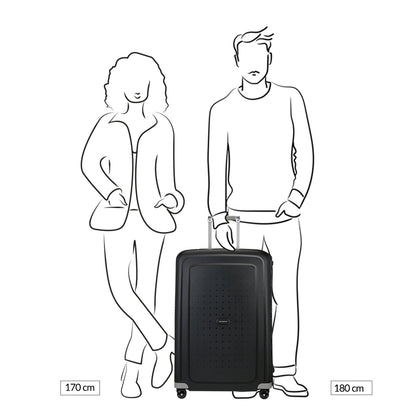 Samsonite S'Cure Spinner 75 black