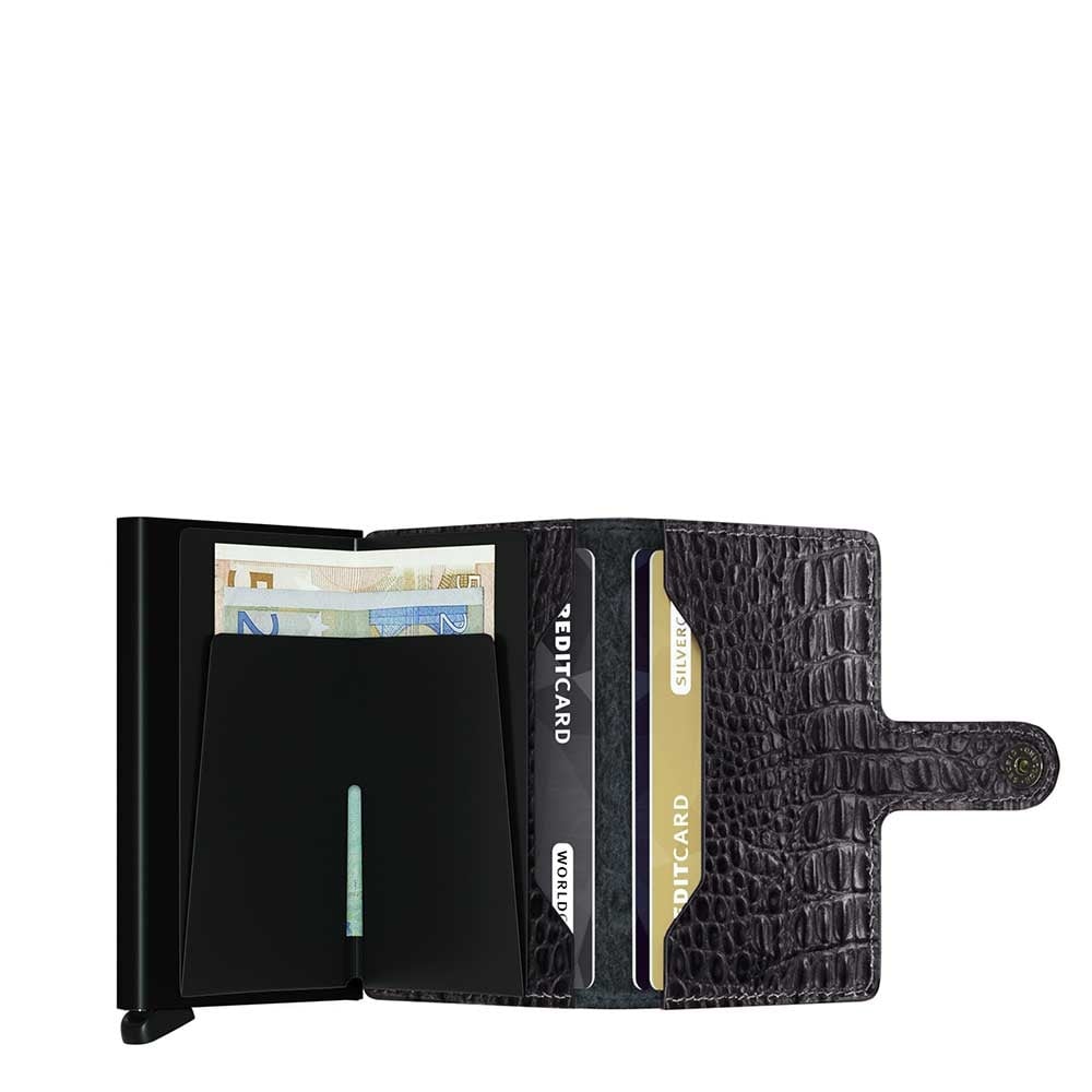 Secrid Miniwallet Wallet Nile schwarz Damenbrieftasche