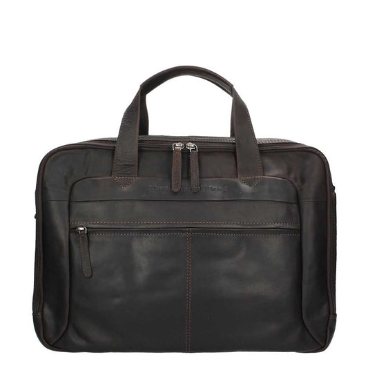 The Chesterfield Brand Ryan Laptop Bag Large brown