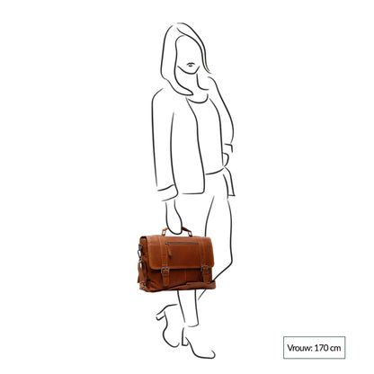 The Chesterfield Brand Imperia Laptopbag cognac