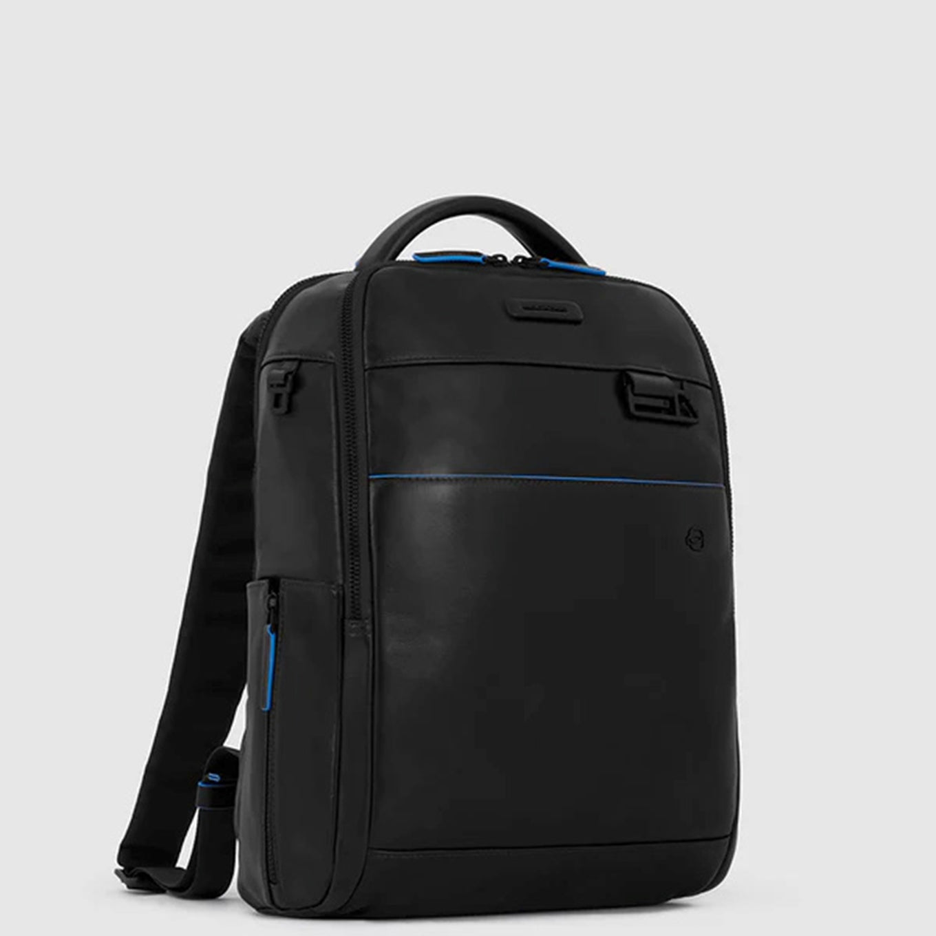 Piquadro Blue Square Revamp Laptop Rucksack schwarzer Rucksack