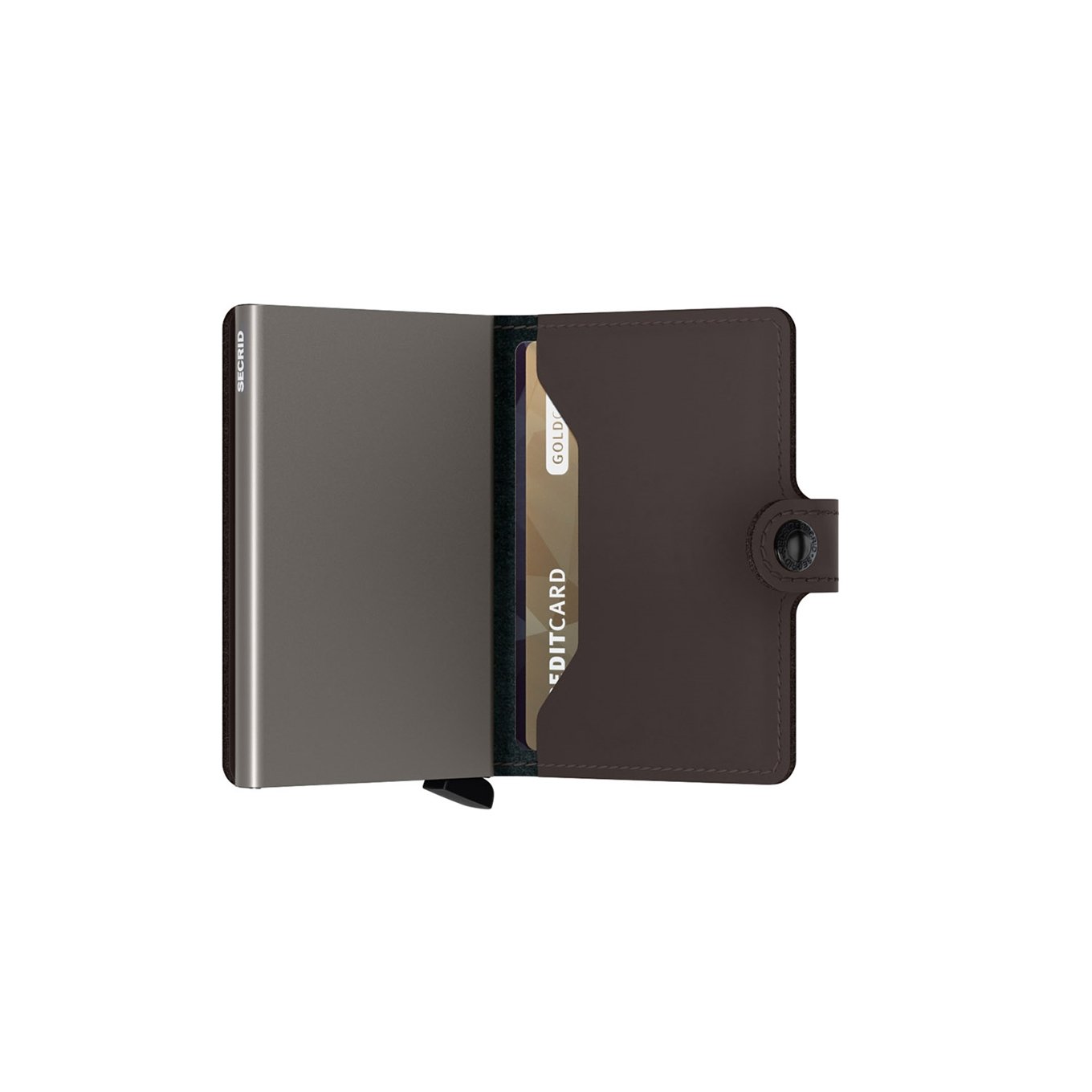 Secrid Miniwallet Portemonnee Matte truffle