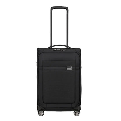 Samsonite Airea Spinner 55 Exp Länge 35 cm schwarz Weicher Koffer