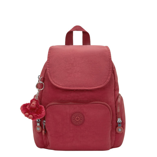 Kipling City Zip Mini funky red