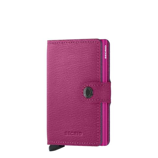 Secrid Miniwallet Portemonnee Crisple fuchsia