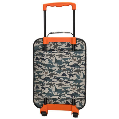 Zebra Trends Trolley Adventure dino grün Weicher Koffer