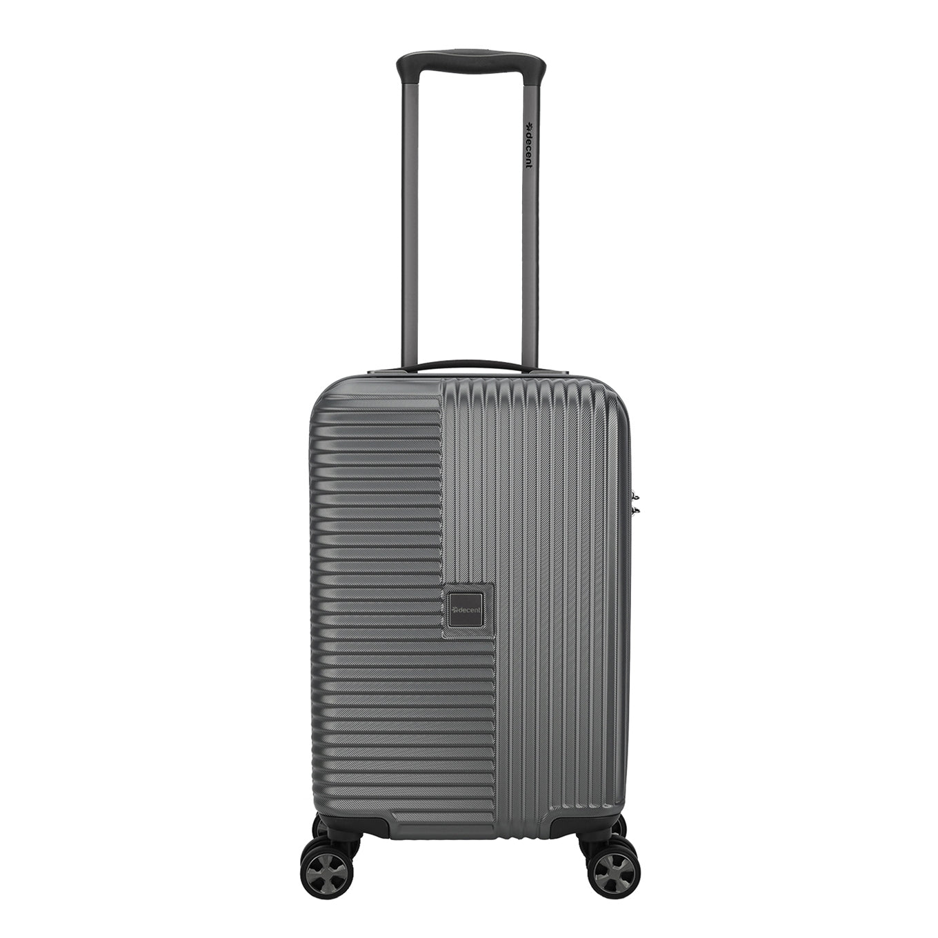 Anständiger Tourister Kabinentrolley 55/35 grauer Hartschalenkoffer