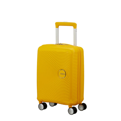American Tourister Soundbox Mini Spinner 47 golden yellow