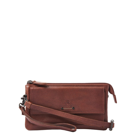dR Amsterdam Tampa Shoulder Bag / Clutch brown