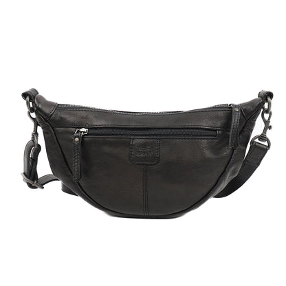 Bear Design Toon Crossbody black