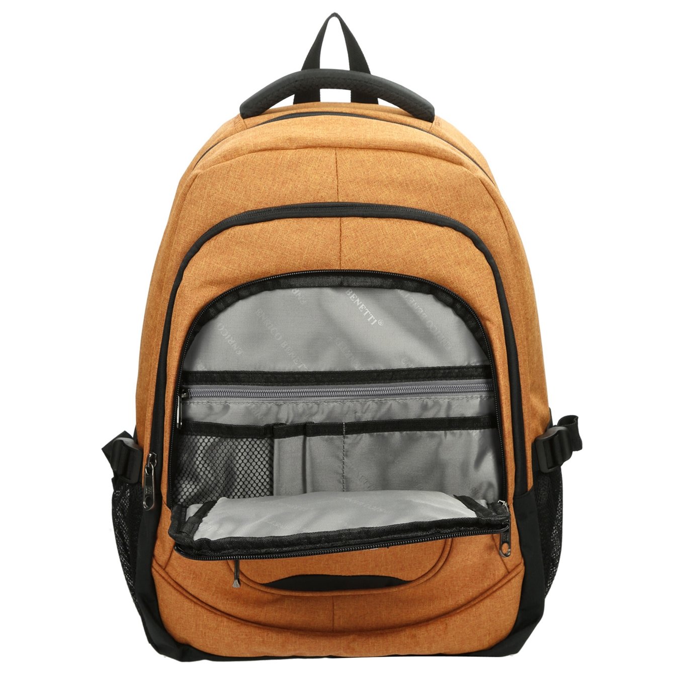 Enrico Benetti Hamburg 17'' Laptop Backpack rust