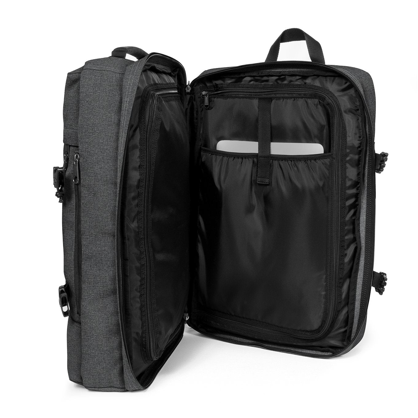 Eastpak Travelpack black denim Weekend bag