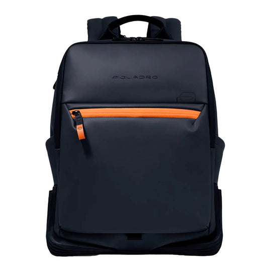 Piquadro C2OW Laptop Rucksack 14" blauer Rucksack