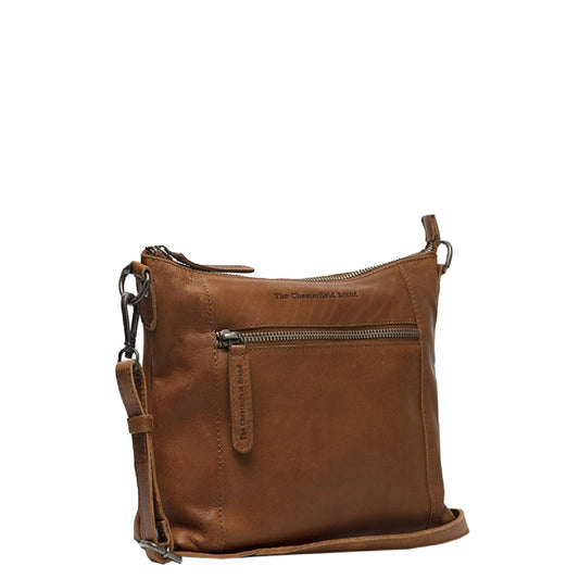 The Chesterfield Brand Faro Shoulder Bag cognac