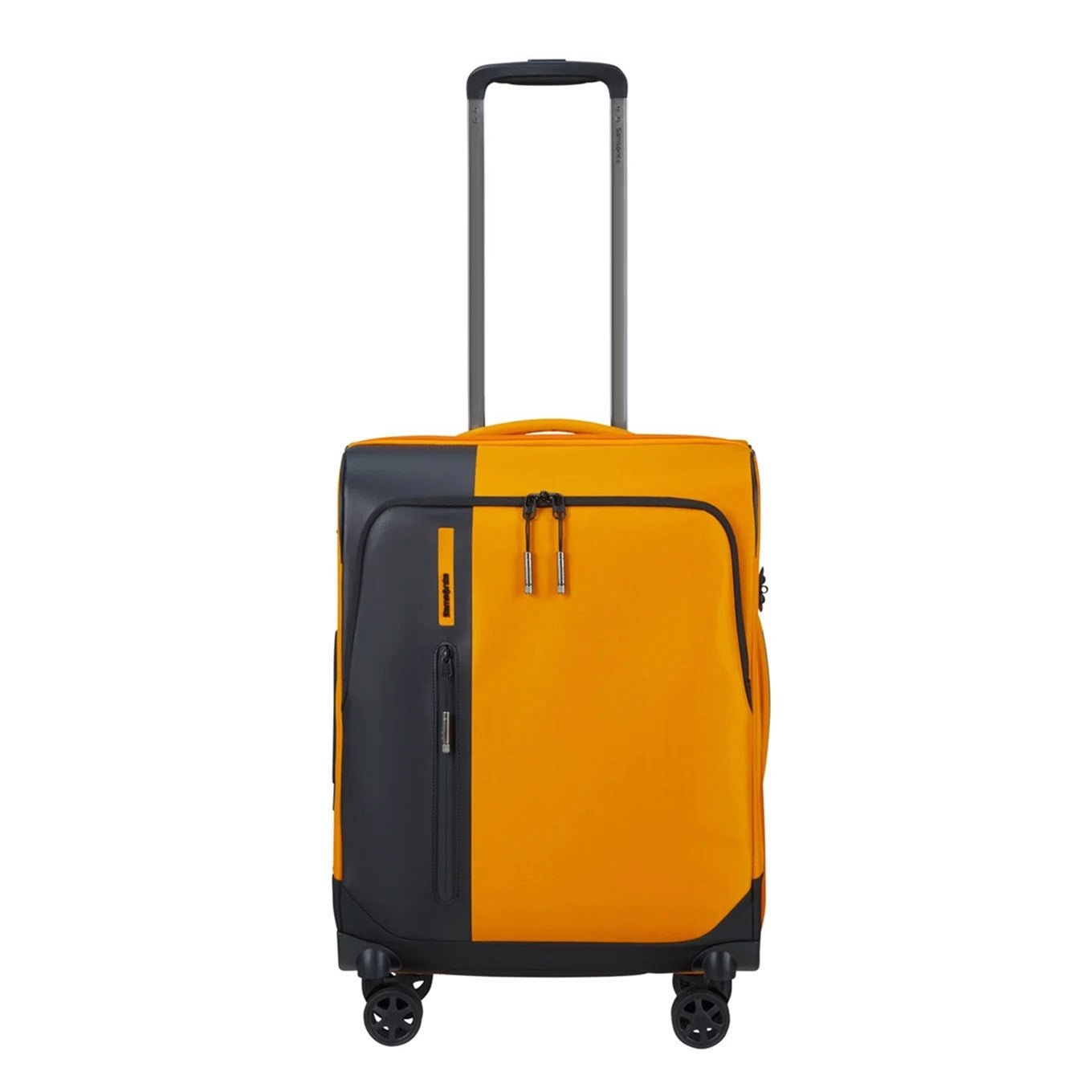 Samsonite BIZ2GO TRVL Spinner 55 DF Erweiterbares strahlend gelbes Softcase