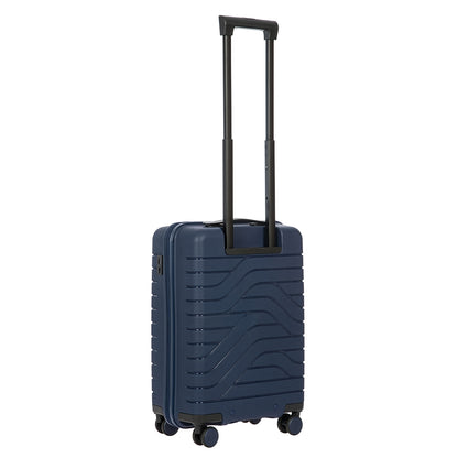 Bric's Ulisse Trolley 55 USB ozeanblauer Hartschalenkoffer
