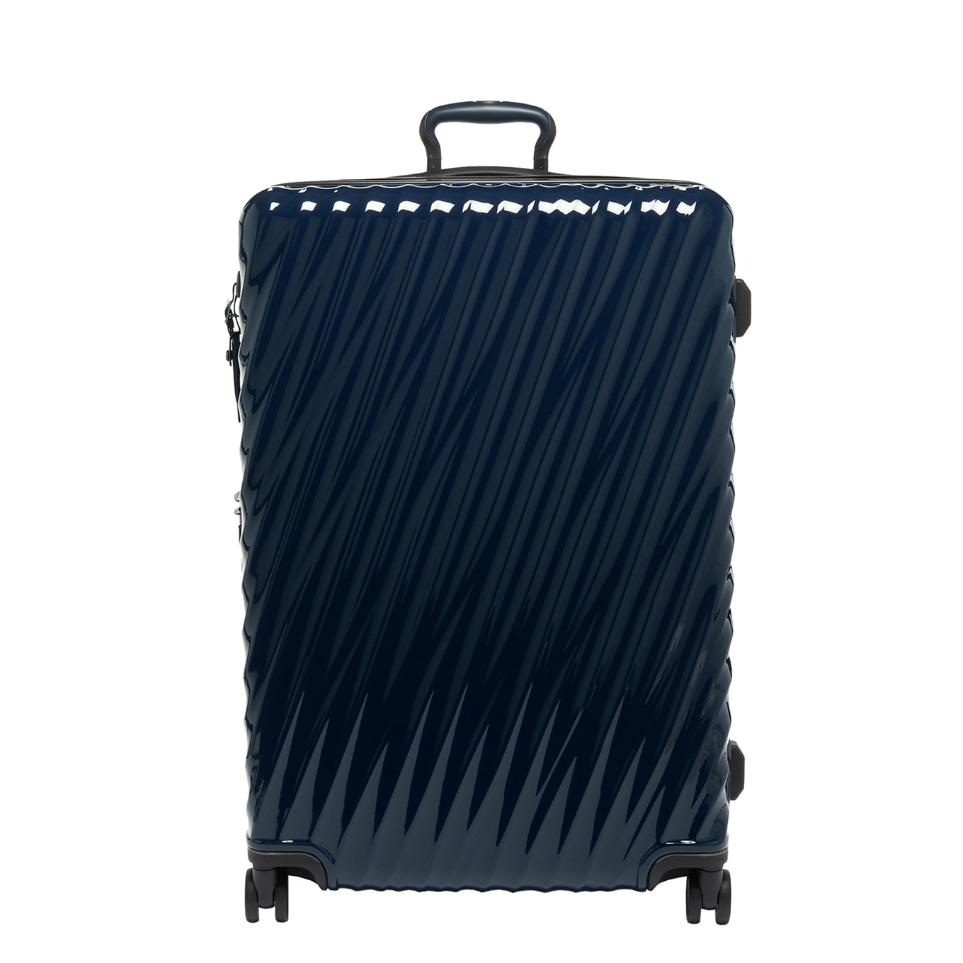 Tumi 19 Degree Extended Trip Expandable 4 Wheel Trolley navy Hard Suitcase