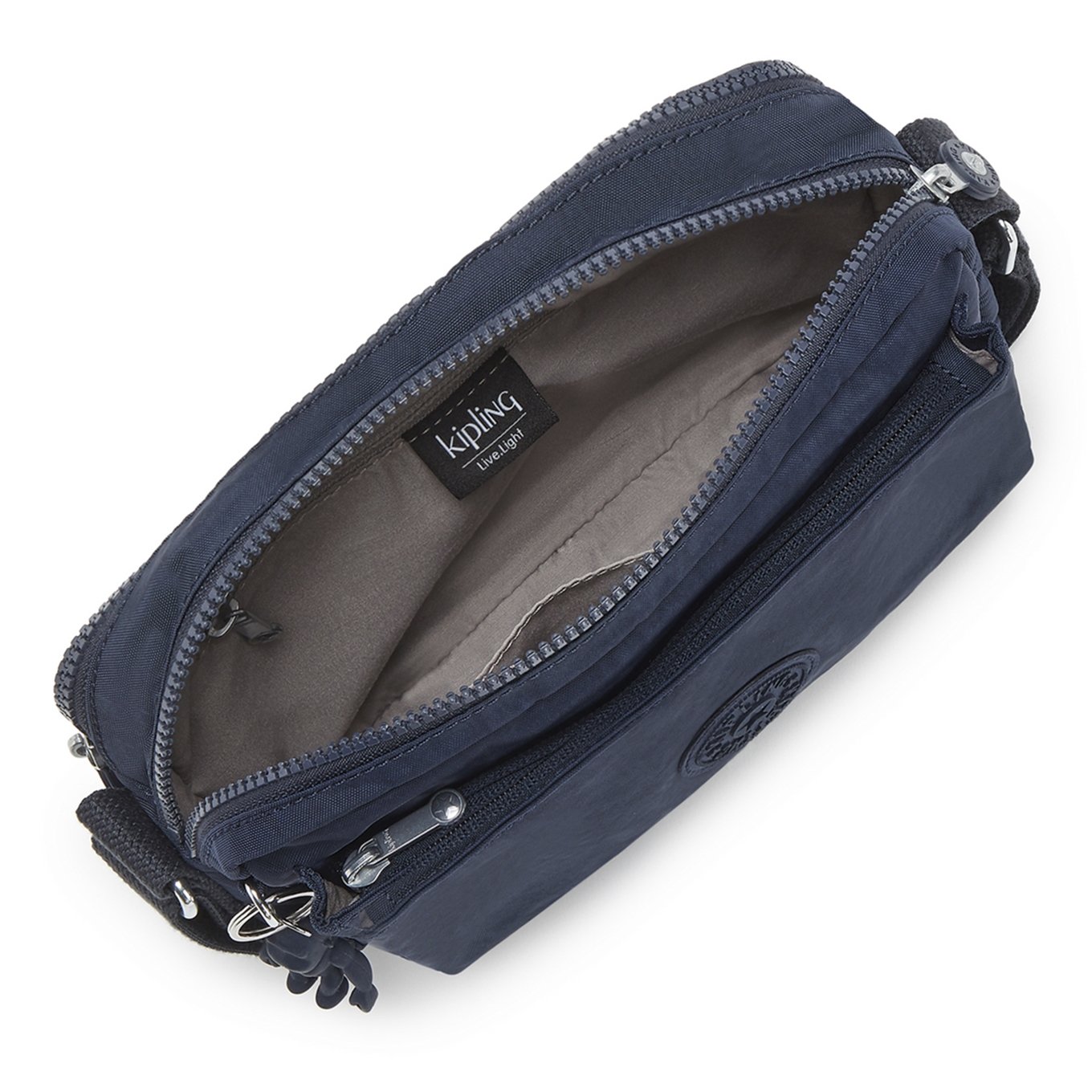 Kipling Abanu M Umhängetasche blau bleu 2 Damentasche