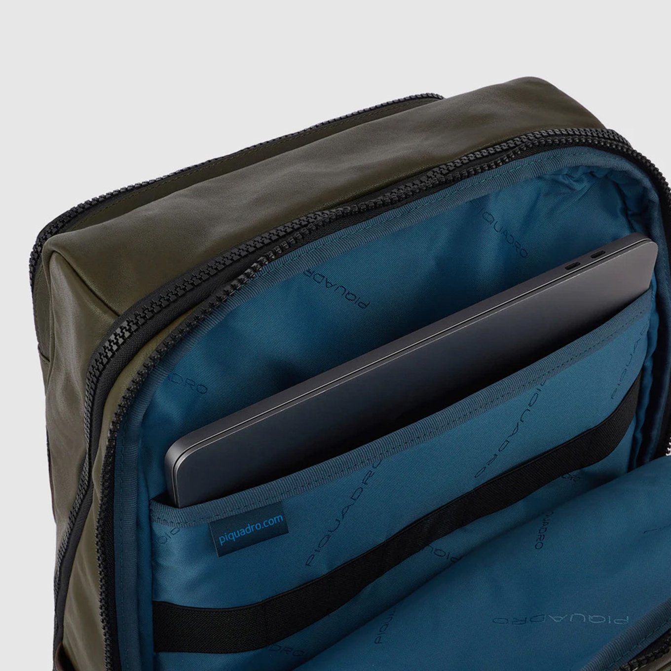 Piquadro Harper 15'' Laptop Rucksack blauer Rucksack