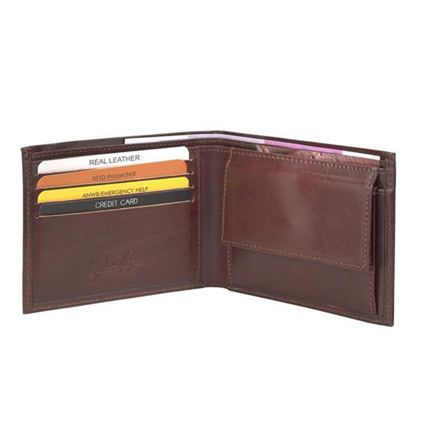 dR Amsterdam Canyon Billfold chestnut
