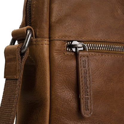 The Chesterfield Brand Dessau Umhängetasche cognac Herrentasche
