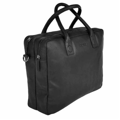DSTRCT Fletcher Street Business Laptoptasche 15,6 Zoll + Schlüsselanhänger schwarz