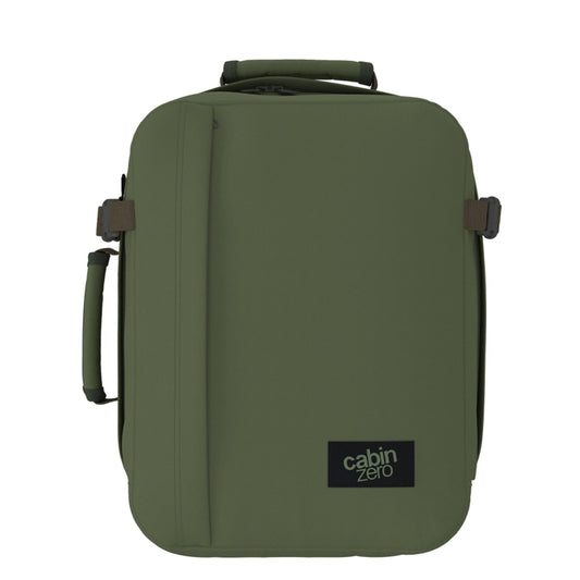 CabinZero Classic 28L Ultra Light Cabin Bag Tech georgian khaki Weekend bag
