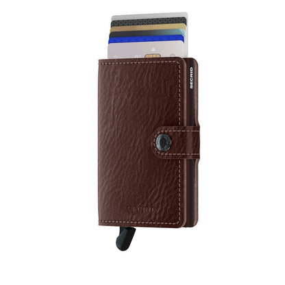 Secrid Miniwallet Wallet Veg espressobraun Damenbrieftasche