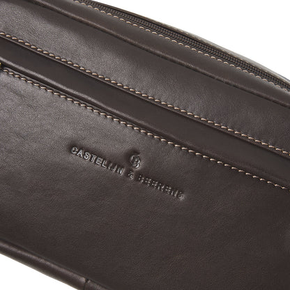Castelijn &amp; Beerens Verona Toiletry Bag Mocha