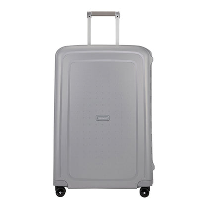 Samsonite S'Cure Spinner 75 silbernes Hartschalenetui