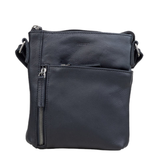 DSTRCT Preston Park Shoulder Bag/ Telephone Bag black