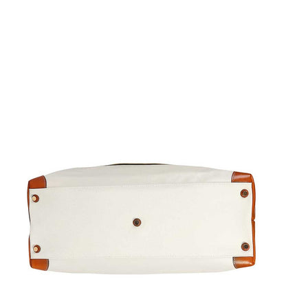 Bric's Firenze Boarding Duffle 55 cremefarbene Wochenendtasche