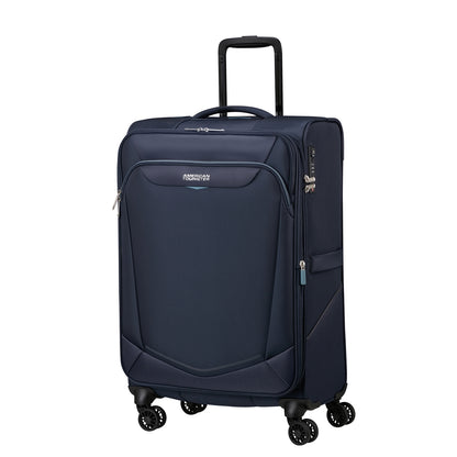 American Tourister Summerride Spinner M Exp marine Weicher Koffer
