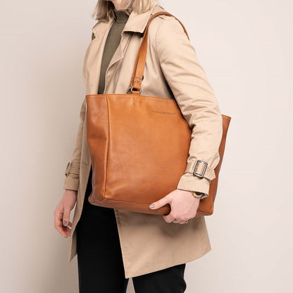The Chesterfield Brand Berlin Shopper Large cognac