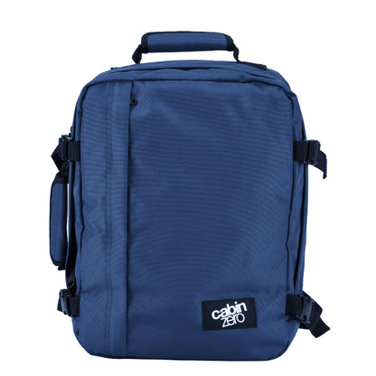 CabinZero Classic 28L Ultra Light Cabin Bag marineblaue Wochenendtasche